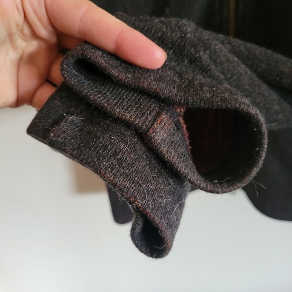 Royal Robbins Wool Blend Full Zip Sweatshirt Brown Small S - Picture 4 of 7